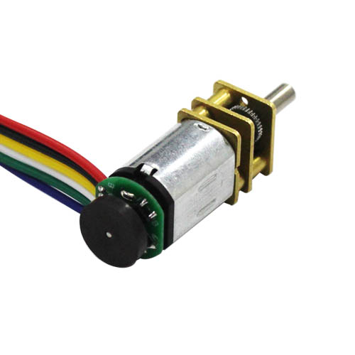 GA12-N20-EN, FAGA12-N20-EN, mini geared N20 DC electric motor with magnetic encoder