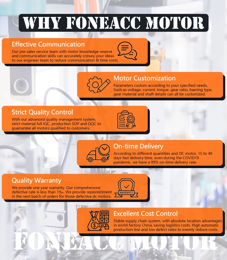 mini dc motor factory advantages