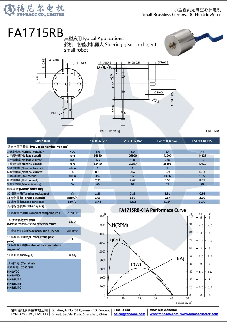 1715rb 17 mm micro coreless brushless dc electric motor.webp